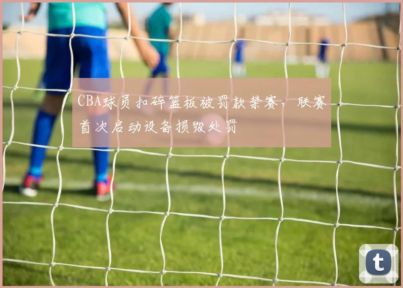 CBA球员扣碎篮板被罚款禁赛，联赛首次启动设备损毁处罚
